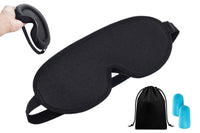 3D Contoured Blackout Adjustable Sleep Eye Mask