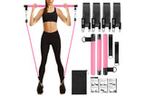 Pilates Bar Kit with Resistance Bands for Full Body Workouts