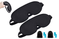 3D Contoured Blackout Adjustable Sleep Eye Mask