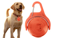 Dog Collar Light Rechargeable LED with 4 Modes for Night Walking