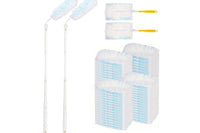 30Pcs Disposable Duster Refills With Handles Set