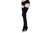 Support Stockings Open Toe High Stockings Plus Size Calf Sleeve