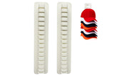 2 Pack Wall Mounted Baseball Cap Hat Rack Organizer