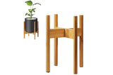Adjustable Bamboo Plant Stand Holder Indoor
