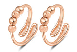 Adjustable Spinner Ring for Anxiety Relief