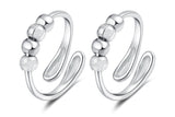 Adjustable Spinner Ring for Anxiety Relief