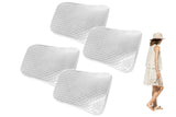 2 Pairs Non-Slip Transparent Arch Support Inserts for Flat Feet