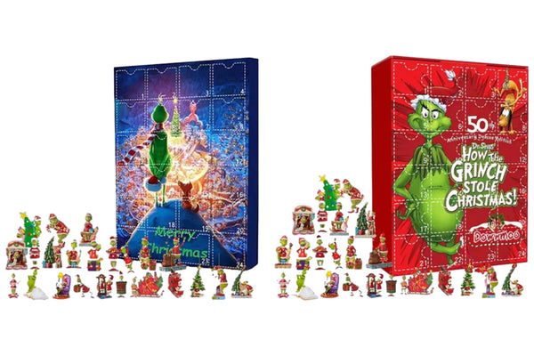 Christmas Grinch Inspired 24 Days Advent Calendar