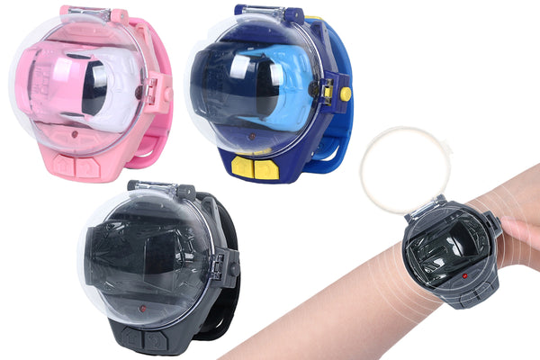 2.4GHz Rechargeable Mini Watch Remote Control Car Wearable Watch RC Car Toy For Kids