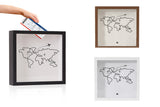 Travel Memory Box Frame Ticket Postcard Banknote Display Case