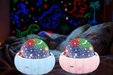 Rotating Starry Sky Projection Night Light Colorful Pattern Lamp