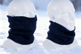 Winter Neckerchief Knitted Fleece Neck Warmer