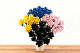 DIY 585-Piece Building Blocks Rose Bouquet Kit