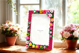 DIY Building Block Photo Frame Tabletop Decoration
