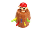 Barrel Pirate Pop-Up Toy with 16 Swords Fun Family Game