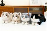 Fluffy Cat Plush Toy Soft Lying Ragdoll Cat Doll