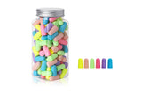 120Pcs PU Earplugs Soft Comfort Earplugs for Sleeping Studying Travel