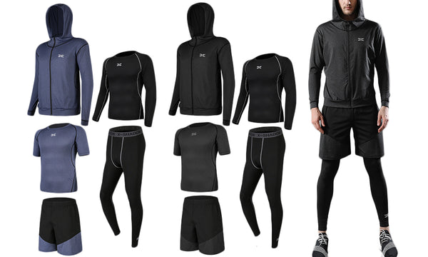 5Pcs Men's Tracksuit Set