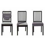 4Pcs Stretch Seat Cover Dining Chair Covers Seat Slipcover