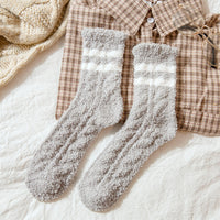 5Pairs Plush Slipper Socks