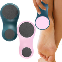 2Pcs Double Headed Manual Sandpaper Foot File Foot Callus Remover Dead Skin Removal Tool for Hard Skin