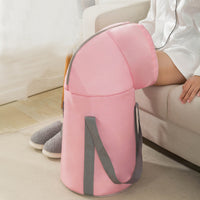 Outdoor Travel Foldable Foot Bath Bucket Portable Foot Spa Soaking Bucket with Storage Bag