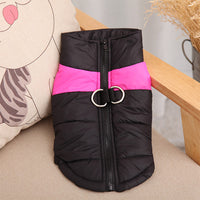 Plus Size Waterproof Pet Clothes Cold Weather Dog Warm Vest Jacket Vest Coat