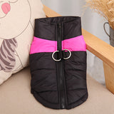 Plus Size Waterproof Pet Clothes Cold Weather Dog Warm Vest Jacket Vest Coat