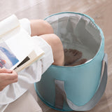 Outdoor Travel Foldable Foot Bath Bucket Portable Foot Spa Soaking Bucket with Storage Bag