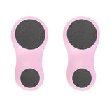 2Pcs Double Headed Manual Sandpaper Foot File Foot Callus Remover Dead Skin Removal Tool for Hard Skin