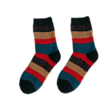 5 Pairs Thick Knit Patchwork Casual Winter Socks