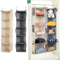 Foldable Wardrobe Hanging Storage Boxes DIY Clothes Shoes Hanger Organizer