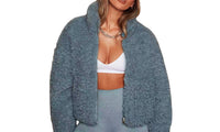 Cropped Teddy Jacket