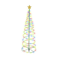 LED Solar Powered Christmas Tree Stake Light Outdoor Solar In-ground Light