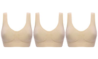 3Pcs Seamless Zero Bras