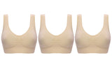 3Pcs Seamless Zero Bras