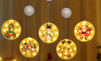 Christmas LED Window Hanging Light