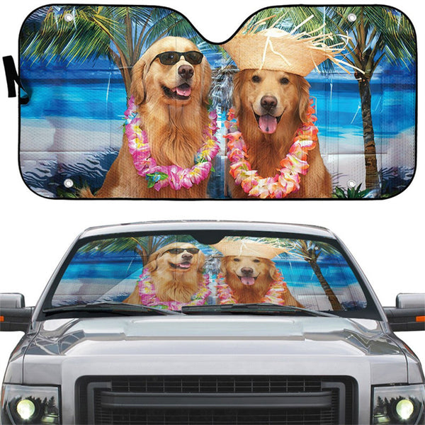 3D Digital Printing Car Window Sunshade Thickened Laser Film Composite PE Cotton Sunscreen Pad