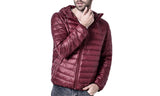 Men's Ultralight Hooded Down Puffer Jacket