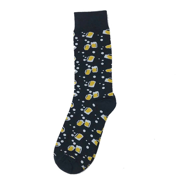 Geometric Cartoon Animal Socks