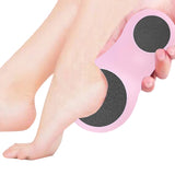 2Pcs Double Headed Manual Sandpaper Foot File Foot Callus Remover Dead Skin Removal Tool for Hard Skin