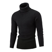 Men's Turtleneck Knited Pullover Sweaters