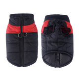 Plus Size Waterproof Pet Clothes Cold Weather Dog Warm Vest Jacket Vest Coat