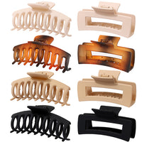 8 Pack Large Hair Clips