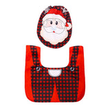 Christmas Toilet Decoration Set