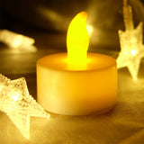 Flameless LED Tea Light Candles Battery Powered