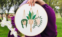 20x20cm Embroidery Kit Cross Stitch Kit for Beginners