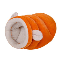 Winter Soft Warm Thicken Pet Sleeping Bag for Cats and Small Dogs