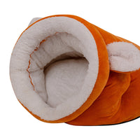 Winter Soft Warm Thicken Pet Sleeping Bag for Cats and Small Dogs