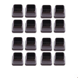 16Pcs  Extra Silicone Chair Leg Floor Protectors with Wrapped Felt